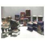 Large Assortment of Christmas Tins