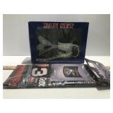Fan Set Dale Jr Glass Set And a NASCAR Hood Flag