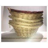 5 Wicker Baskets