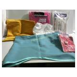 2 white pillow covers 28x28 and 1
