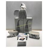 2 Gnomes, 2 Ceramic Containers, Caller ID and  a
