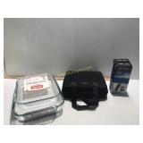 2 Piece Pyrex Set, 2 Dust Daddy Vacuum