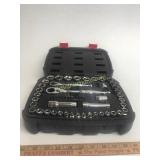 Husky 55-Piece 1/4 inch and 3/8 inch Drive Pass