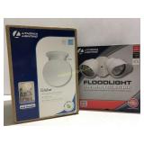 Flood light & globe light