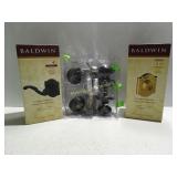 Deadbolt bronze, handle Venetian