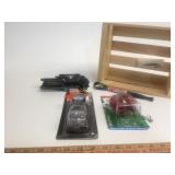 Mixed Lot Tools and Wood Crate