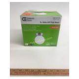 Commercial Electric 6 inch Globe LED Flush Mount
