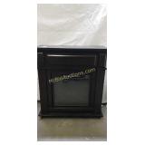 Hampton Bay Electric Fireplace and Mantel;
