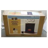 Hampton Bay Electric Fireplace and Mantel