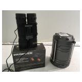 Humvee 12x25  binoculars & Collapsible Lantern