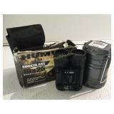 Humvee binoculars & light