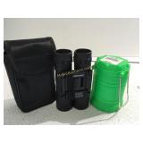 Humvee binoculars & light