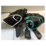 2 Rawlings Baseball Gloves - Needs Velcro