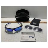 XR Kreed Interchangeable Lens Sunglasses with Case