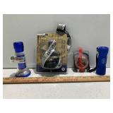 2 Flashlights, LED Headlight, and a Compass