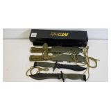 2 MTech Fixed Blade Knives