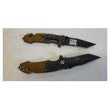 2 Uzi Folding Pocket Knives