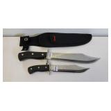 Humvee Bowie Knife Set