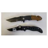 2 Uzi Folding Pocket Knives