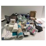 Water bottles, hard case, & misc