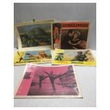 4 Old advertisements for movies &