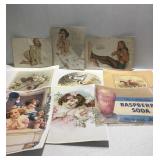 Old advertising and pictures