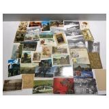 40 Old postcards earliest was 1909