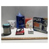 Mask, Eyelash Curler, ER Blankets, Foot Peel,