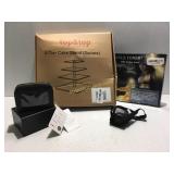 4 tier cake stand, muscle toner belt