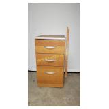 3 drawer cabinet, 30" x 16" x 19"
