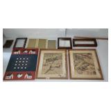 Frames and wall decor lot
