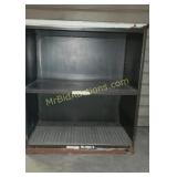 Metal shelf