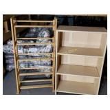 Bookshelf and Shoe Shelf