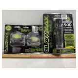 GlowMax Headlamps and a GlowMax Flashlight