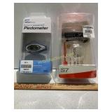 Sport Line Pedometer and a Heart Rate Monitor