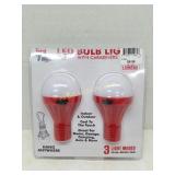 Total Vision LED Bulb Lights w/Carabiners