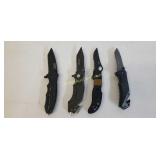 4 Folding Pocket Knives