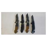 4 Folding Pocket Knives