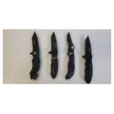 4 Folding Pocket Knives