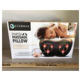 Shiatsu massage pillow