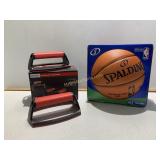 Perfect Push-up Stands and a Full Size Spalding