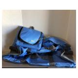 Large duffel bag and toiletries bag