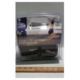15 lb. set of adjustable ankle/wrist weights