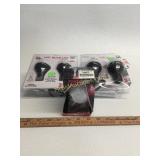 4 LED Bulbs with Carabiners & Power Orbz Eco Light