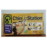 Elevated chin up station