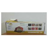 5-6 person 3 room dome tent