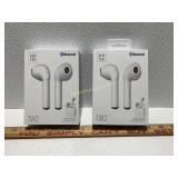 2 Gen Tek Bluetooth Earbuds with Charging Case