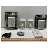 5 Battery Operated Lights, Pedometer and a Heart