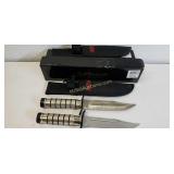 2 MTech Survival Fixed Blade Knives