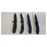 4 Folding Pocket Knives